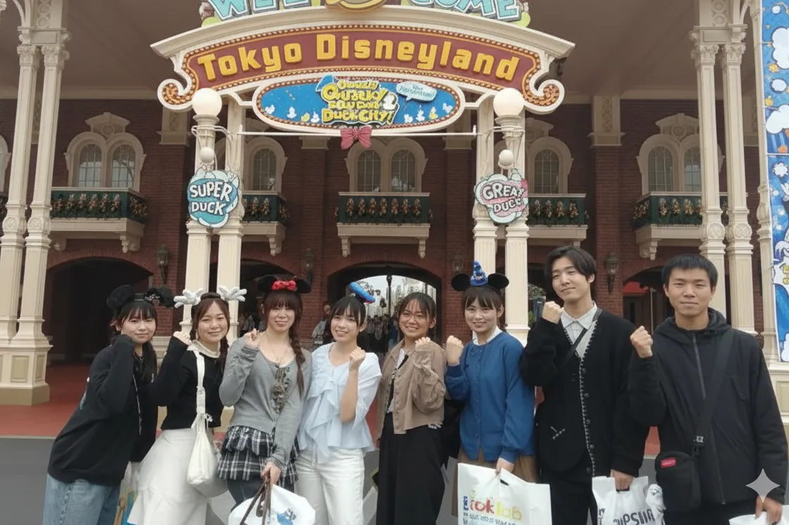 ディズニーランド体験研修旅行